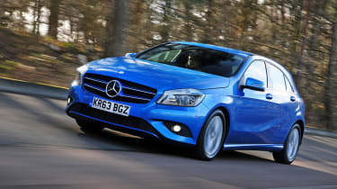 Mercedes A180 CDI ECO front tracking