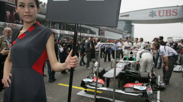 Kamui Kobayashi on the grid