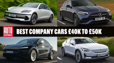Best company cars £40k to £50k - header image