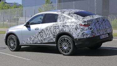 2023 Mercedes GLC test car - rear quarter