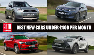 Best new cars under £400 per month - header image