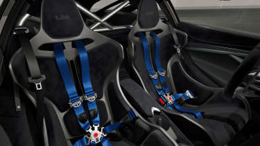 McLaren 750S Le Mans - seats