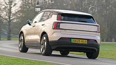 Volvo EX30 Extended Range RWD Plus - rear cornering