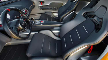 Kia GT4 Stinger concept leaked interior 