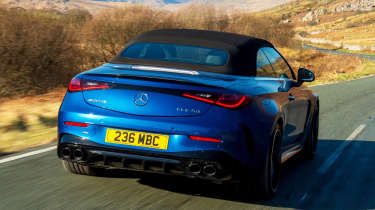 Mercedes-AMG CLE 53 Cabriolet - rear tracking