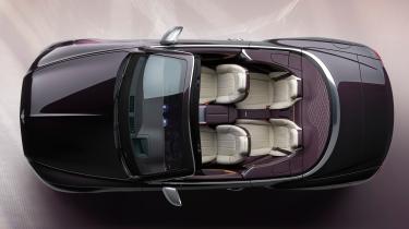 Bentley Continental GTC Mulliner - overhead