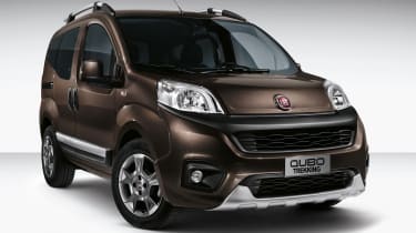 Fiat Qubo 2016 - front quarter brown
