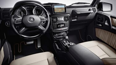 Mercedes G-Class interior