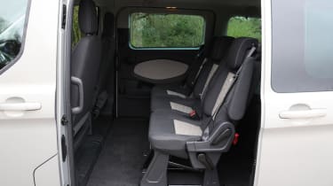 Ford Tourneo Custom rear seats