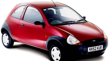 Front view of Ford Ka