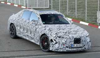 Mercedes-AMG E-Class spy shot - front cornering