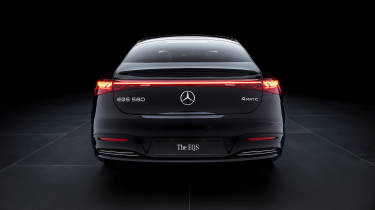  Mercedes EQS - rear static