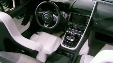 Jaguar F-Type Roadster interior