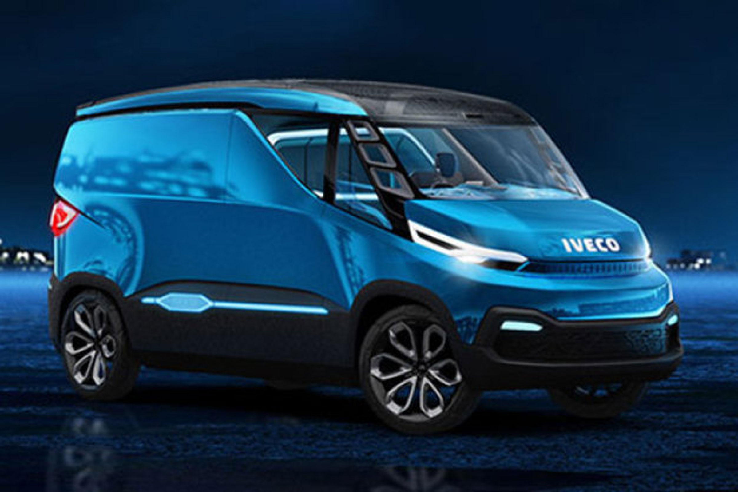 The van of the future Iveco VISION concept revealed Auto Express
