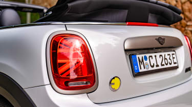 MINI Electric Convertible - rear light
