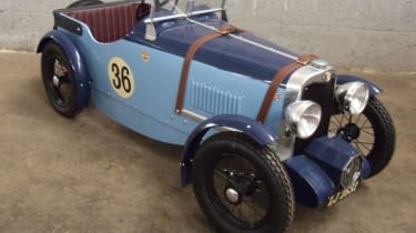 Old MG pedal car
