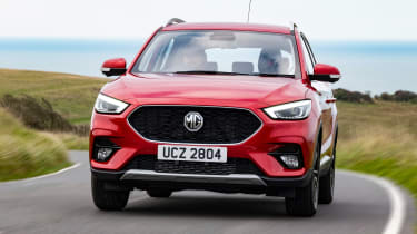 MG ZS - front tracking
