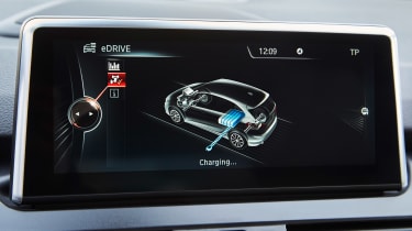BMW 2 Series Active Tourer plug-in hybrid - infotainment screen