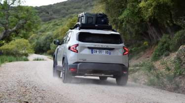 Dacia Duster - rear action