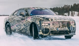 Rolls Royce Spectre winter testing - 1