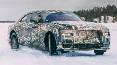 Rolls Royce Spectre winter testing - 1