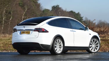 Used Tesla Model X - rear