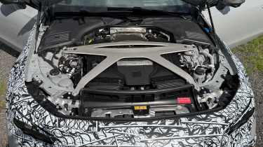 Mercedes-AMG CLE 63 spotted - engine