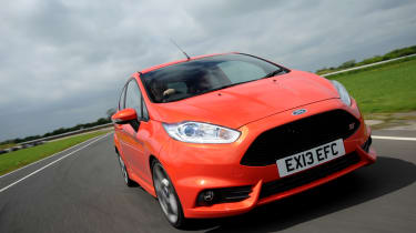 Ford Fiesta ST front action