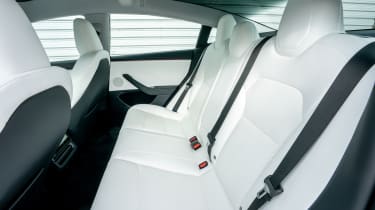Tesla Model 3 - rear seats