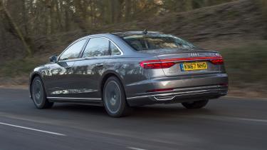 Used Car Hunter - luxury saloons, Audi A8 - rear tracking 