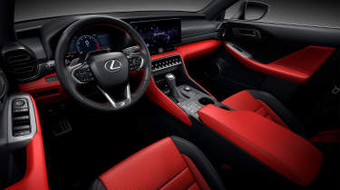 New Lexus IS - dashboard