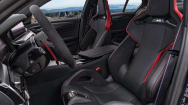 BMW M5 CS - front seats