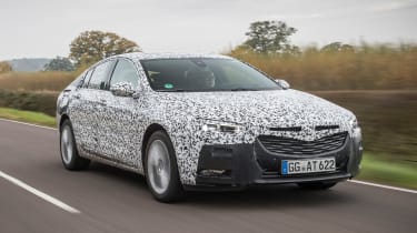 Vauxhall Insignia prototype - front
