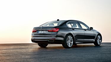 New 2015 BMW 7-Series rear side