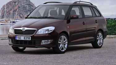 Skoda Fabia Estate front