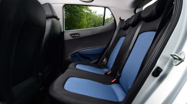 Hyundai i10 rear seats