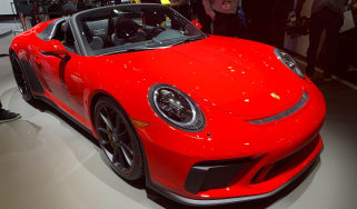 Porsche 911 Speedster - New York - front 3/4