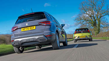 SEAT Arona vs Hyundai Bayon - rear end