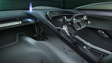 Jaguar Vision GT concept - dash