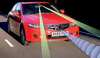 Front view of Honda Accord EX ADAS