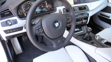 BMW M5 manual interior
