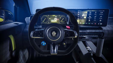 Renault 5 Turbo 3E - dash