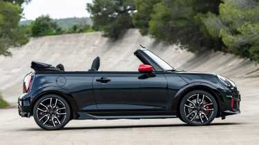 MINI John Cooper Works Cabriolet - side