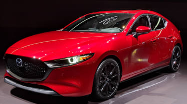 New Mazda 3 at LA motor show 2018