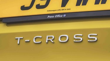 Volkswagen T-Cross - T-Cross badge detail