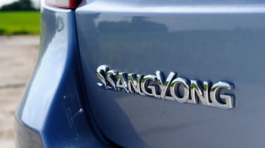 SsangYong Korando badge