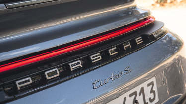 Porsche 911 Turbo S - rear badge