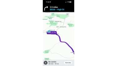 Best sat-nav apps 2025 - Waze screenshot