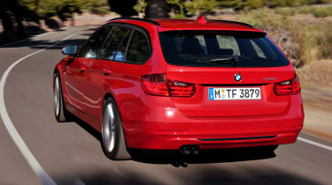 BMW 3 Series Touring rear tracking