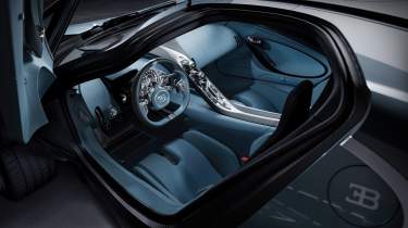 Bugatti Tourbillon - cabin detail